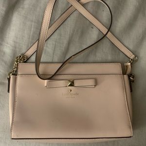 Blush Pink Kate Spade Bow Crossbody